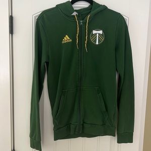 Adidas Portland Timbers hoodie sweatshirt